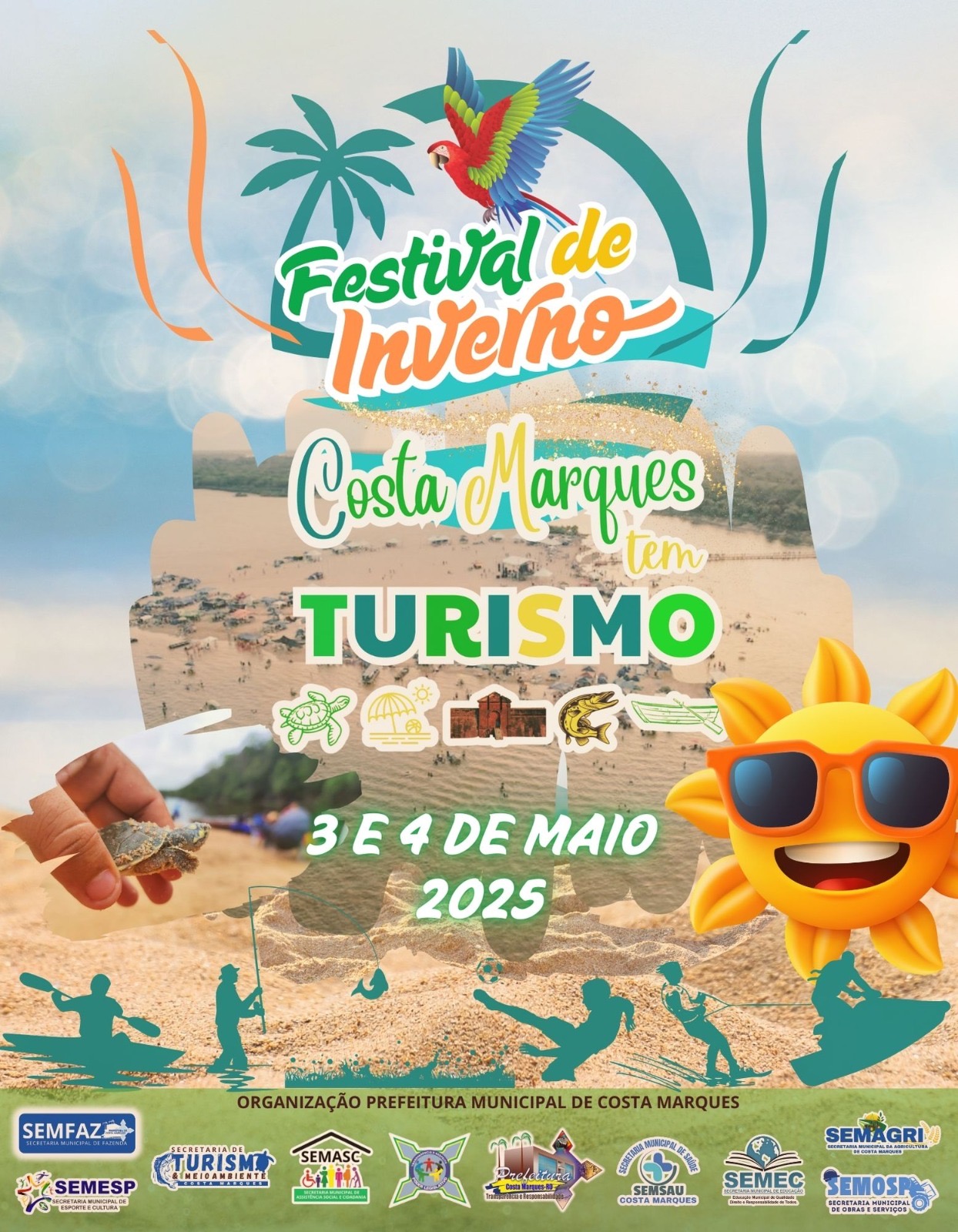 FESTIVAL DE INVERNO EM COSTA MARQUES/RO